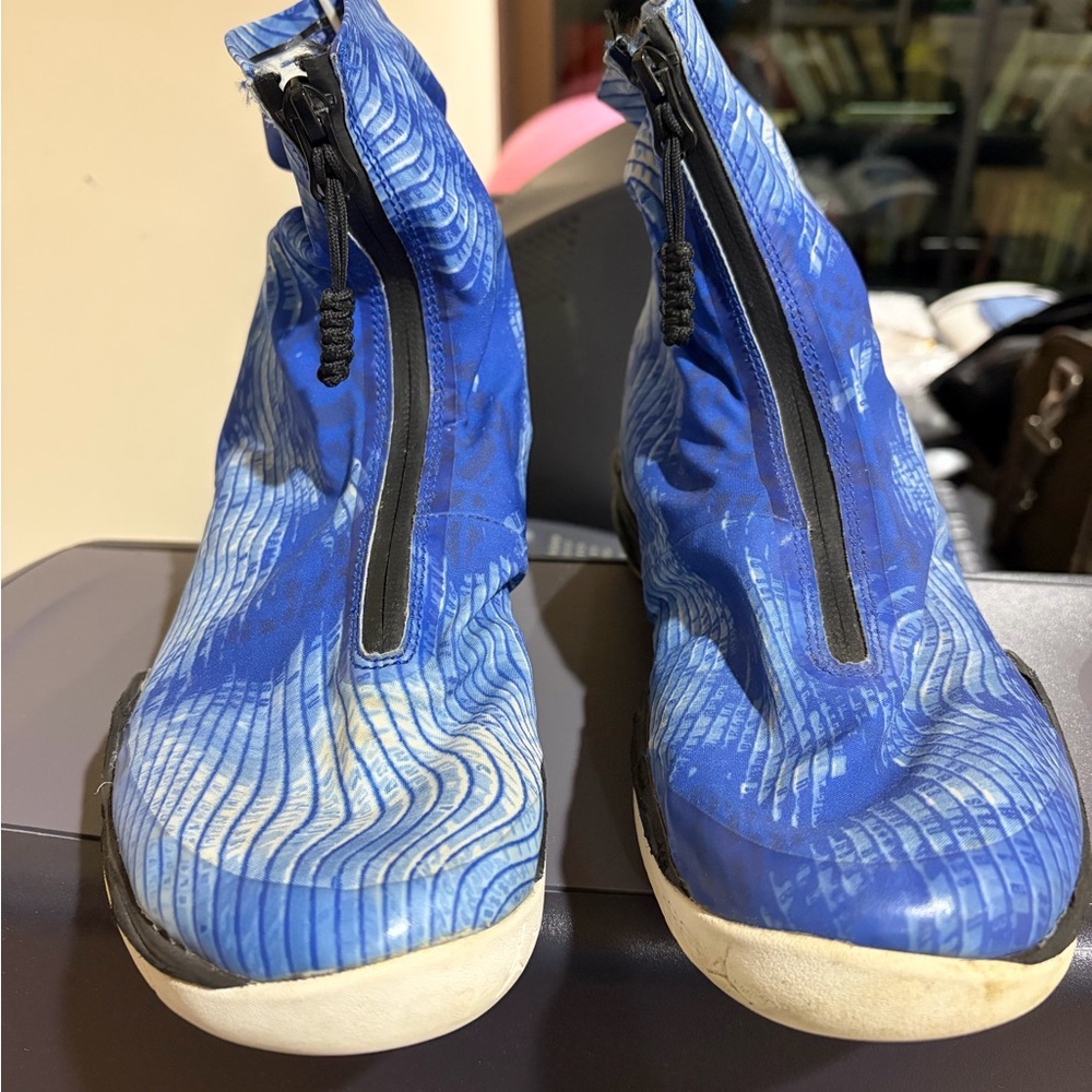 Jordan XX8Kids Blue camo basketball shoes